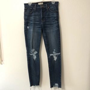 Madewell 9'' high-rise skinny